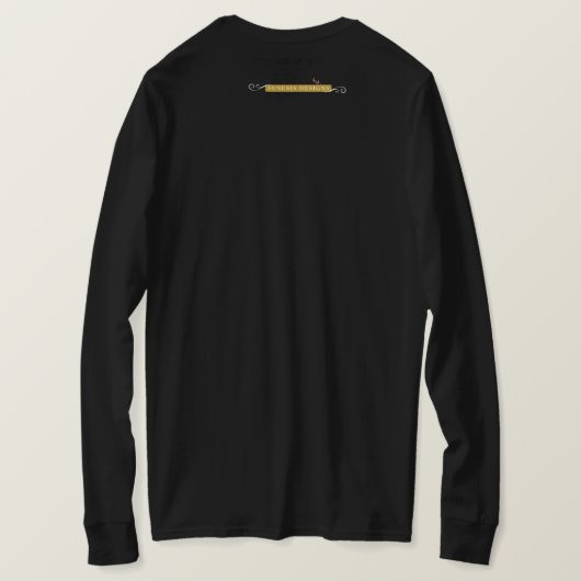God speelt niet met mij T-shirt (Design achterkant)