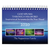 God spreekt Inspirerend Bijbelverzen 2020 Kalender (Hoes)