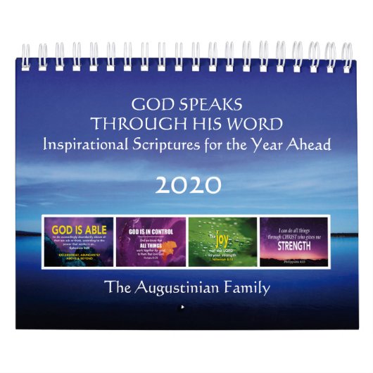 God spreekt Inspirerend Bijbelverzen 2020 Kalender (Hoes)
