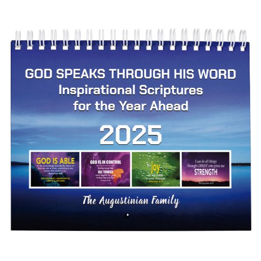 GOD SPREKS INSPIREREND | CHRISTELIJK | Aangepast 2 Kalender (Hoes)