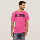 God Squad Black  T-shirt (Voorkant volledig)