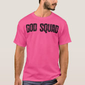 God Squad Black  T-shirt (Voorkant)