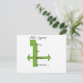 God Squad Briefkaart (Staand voorkant)