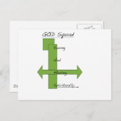 God Squad Briefkaart (Voorkant / Achterkant)