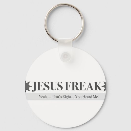 God Squad Jesus Freak Sleutelhanger (Voorkant)