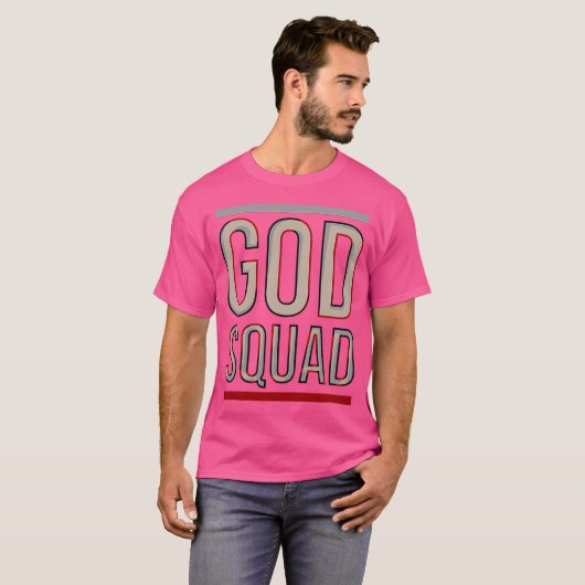 God Squad T-shirt (Voorkant volledig)
