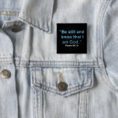 God - Square Button (In situ)