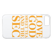 GOD-SWEET TEA EN SEC Case-Mate iPhone CASE (Achterkant (Horizontaal))