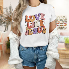 God T-shirt, bescheidener Shirt, liefde zoals Jezu T-shirt