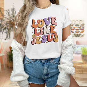 God T-shirt, bescheidener Shirt, liefde zoals Jezu T-shirt