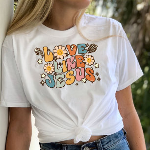 God T-shirt, bescheidenheid Shirt, liefde als Jezu T-shirt