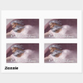 God the Father Renaissance Devotional Design Rechthoekige Sticker (Vel)