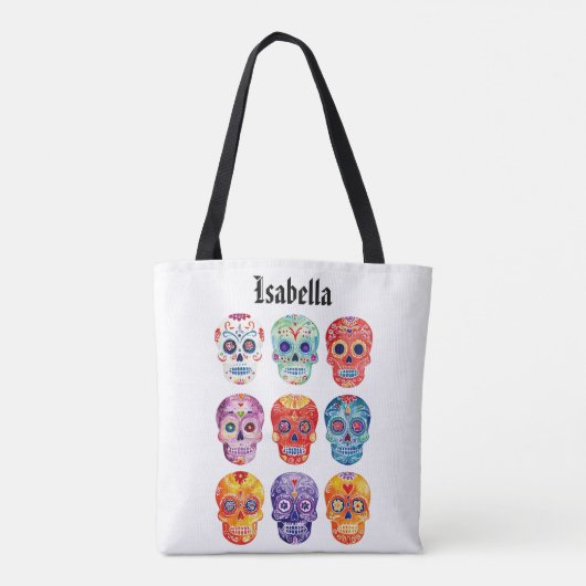 God van de Doden Tote Bag (Achterkant)