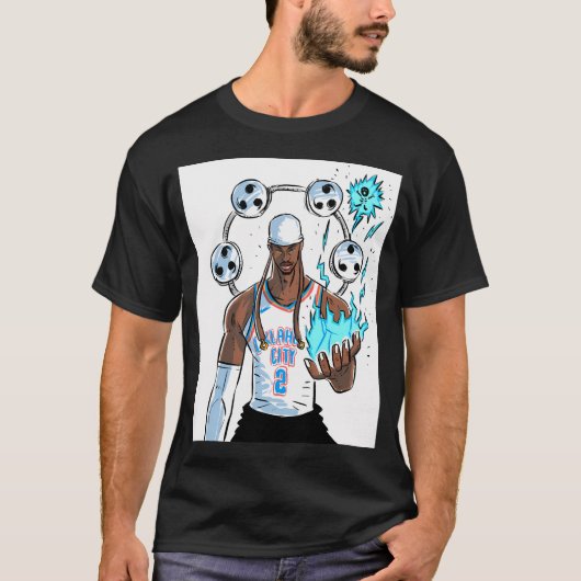 God van de donder. t-shirt (Voorkant)