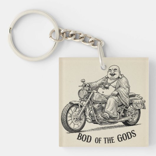 God van de goden sleutelhanger (voorkant)