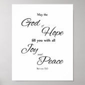 God van de Hoop, zegen Poster (Voorkant)