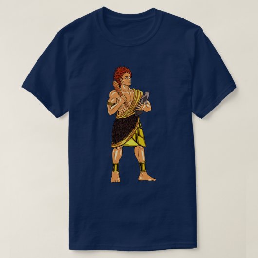 God van de Keltische mythologie Ogma T-shirt (Design voorkant)