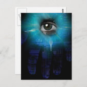 God van de machines briefkaart (Voorkant / Achterkant)