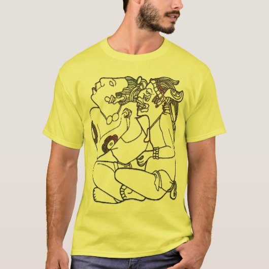 God van de Nul God van de Dag MAYA T-shirt (Voorkant)