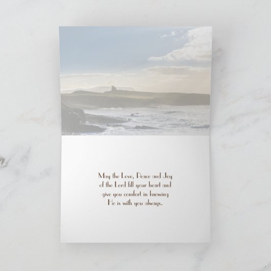 God van hoop, Romeinen 15:13 Bijbelverse, Ierse ku Kaart (Binnen)