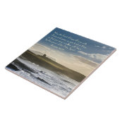 God van hoop, Romeinen 15:13 Bijbelverse, Ierse ku Tegeltje (Zijkant)