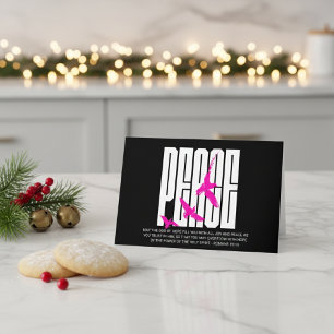 God van hoop vreugde en vrede Romeinen 15:13 Kerst Feestdagen Kaart