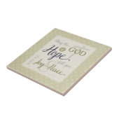 God van hoop vult u met vreugde en vrede tegeltje (Zijkant)