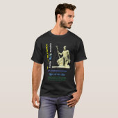 God van Olympus Poseidon T-Shirt (Voorkant volledig)