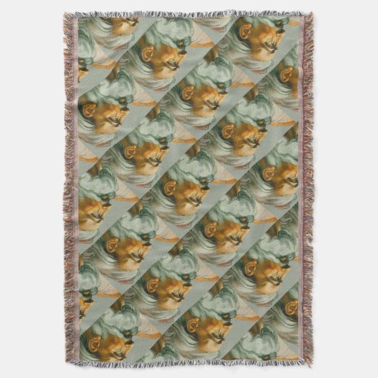 God van schepping deken (Voorkant Verticaal)