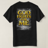 God Vecht. T-shirt (Design achterkant)