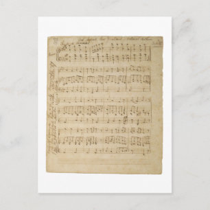 God verdedigt Nieuw Zeeland Origineel Manuscript 1 Briefkaart