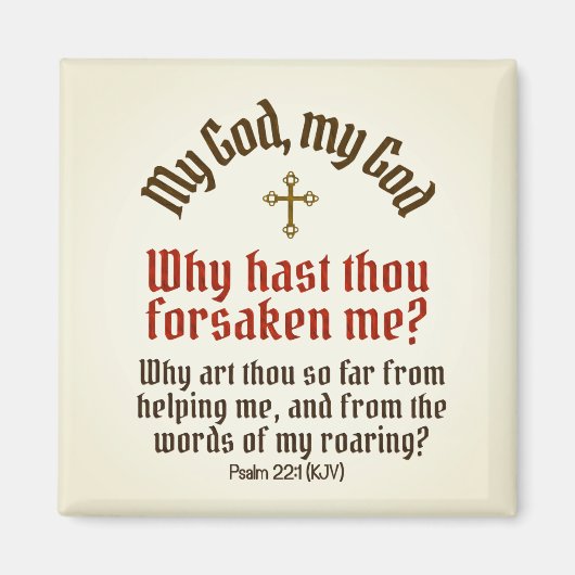 God vergeten mij (meer opties) - magneet (Voorkant)