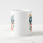 God verheerlijken grote koffiekop (Voorkant)