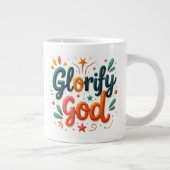 God verheerlijken grote koffiekop (Rechts)