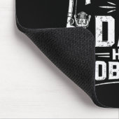 God verhoede dat een vader hobby's heeft funny fis muismat (Hoek)