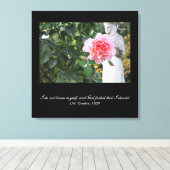 God verhoede dat ik mezelf zou moeten kennen... Go Canvas Afdruk (Insitu (Houten vloer))