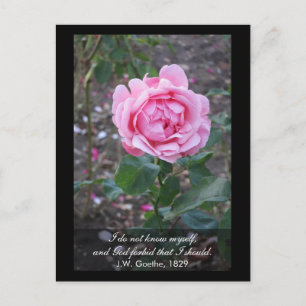 God verhoede dat ik mezelf zou moeten weten - Goet Briefkaart