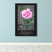 God verhoede dat ik mezelf zou moeten weten - Goet Canvas Afdruk (Insitu (Houten vloer))