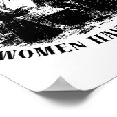 God verhoede dat vrouwen Hobbies hebben Halloween Poster (Hoek)