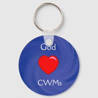 God verliest Christelijke Working Moms (CWMs) Sleu Sleutelhanger