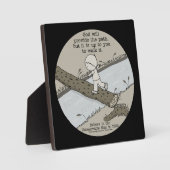 God verschaft een pad fotoplaat (Voorkant)