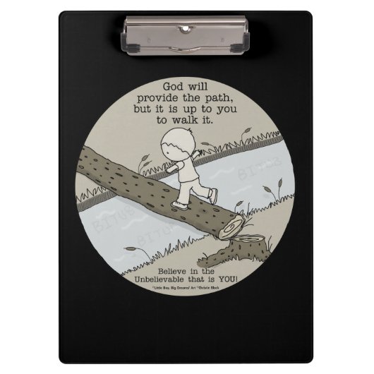 God verschaft een pad klembord (Voorkant)