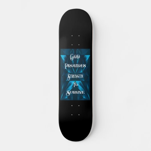 God verstrekt persoonlijk skateboard (Voorkant)