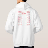 GOD vertaalt me. Hoodie (Achterkant)