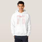 GOD vertaalt me. Hoodie (Voorkant volledig)