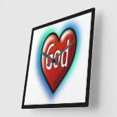 GOD VIERKANTE KLOK (Hoek)