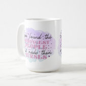 God vond de sterkste mensen en maakte hen verpleeg koffiemok (Voorkant links)