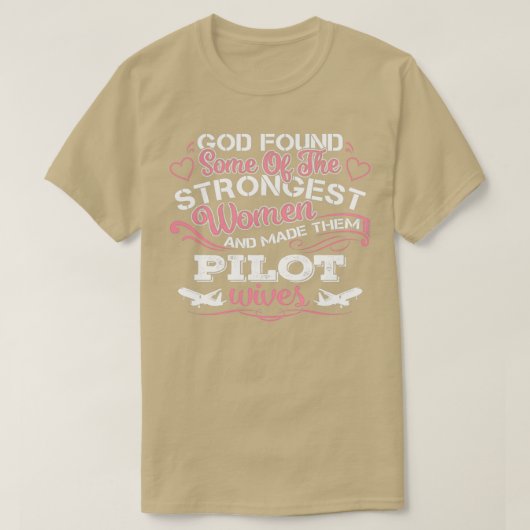 GOD VOND ENKELE PILOT 1 T-SHIRT (Design voorkant)