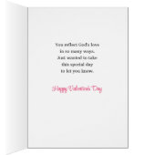 God voor jullie Valentijnsdag van de Heart Flowers (Binnen (Rechts))