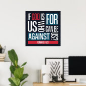 God voor ons poster (Thuiskantoor)
